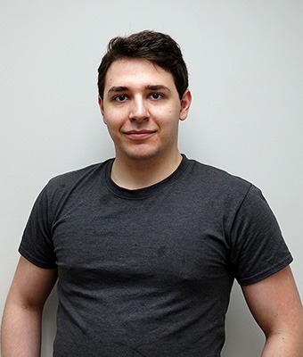 Service Technician Sebastian Keeton in Service at Eide Chrysler St. Cloud